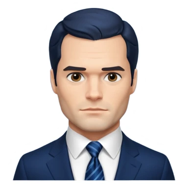 henry cavill in suit sticker
