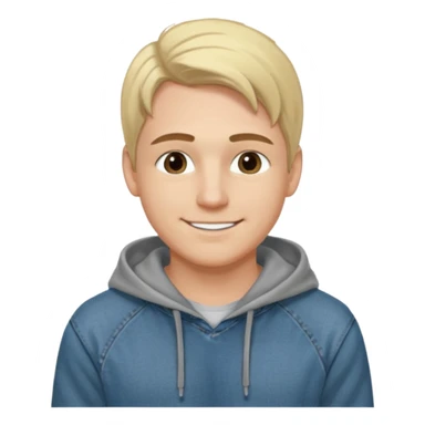 Kjekk mann (lys i huden) som har pynta seg. Har på seg Jeans og grå hette genser og håret skal være  midtskill og fargen på håret er blondt. Litt øyevipper men ikke mye og litt mørke brun. Skal se HOT Å SEXY UT smile mer!!! Ca 20 år gammel  sticker