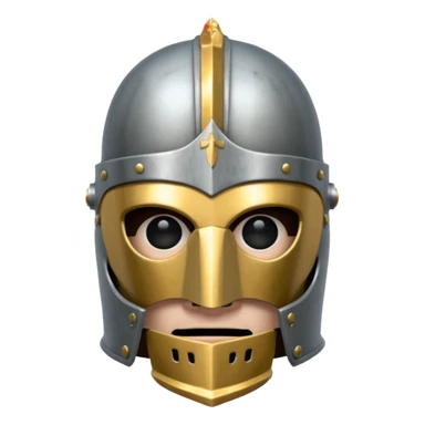 Monty pyton knight with full face covered helmet sticker