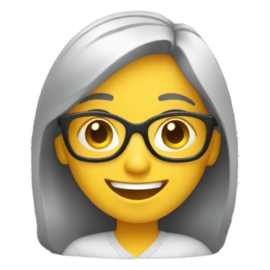 happy female web designer sticker