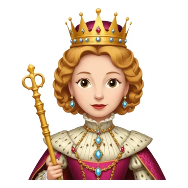 queen elizabeth 1 sticker