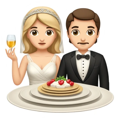 greek wedding breaking plates sticker