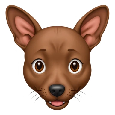 Xoloitzcuintle Dog crazy expression sticker