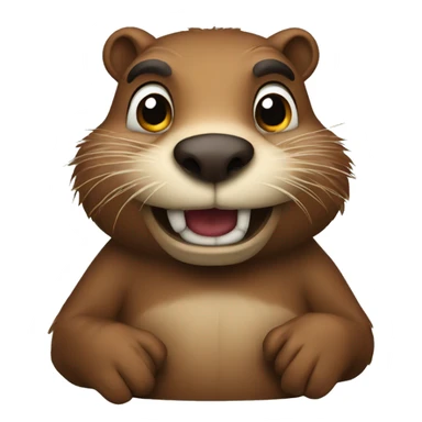 Beaver rofl sticker
