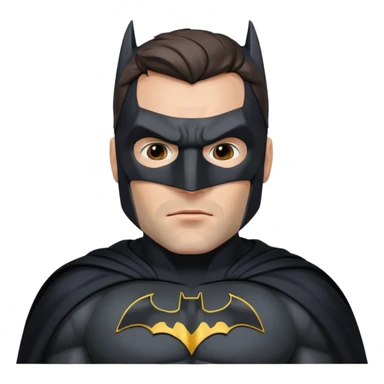 ben affleck batman with mask sticker