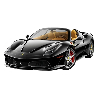 black farari car koli si change kar do sticker