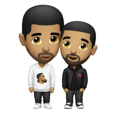 drake kissing drake kissing drake kissing drake sticker