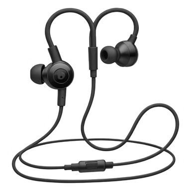 old wired earphones sticker