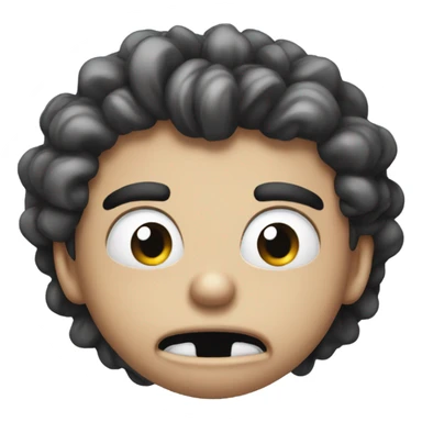 So so so so so angry tooth sticker