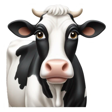 Holstein cow sticker