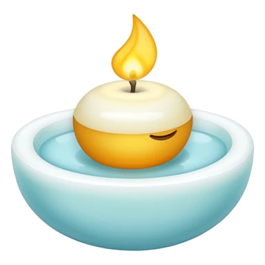 Vela aromática sticker