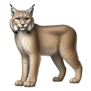 Canadian-lynx full-body sticker