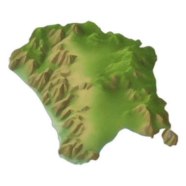 Nicaragua country mapa  sticker