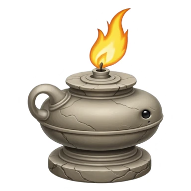 Seal oil lamp (qulliq) sticker