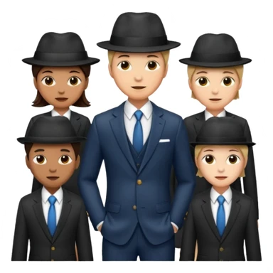 team of gangsters sticker