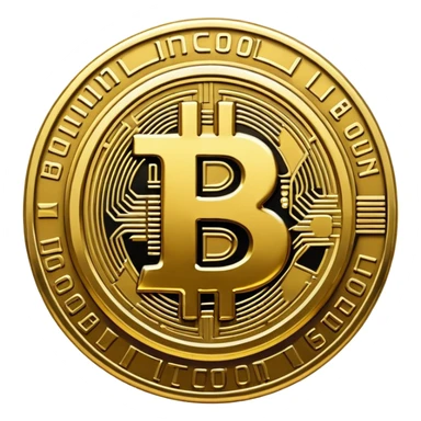 bitcoin logo sticker