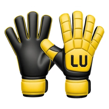 Football goalkeeper gloves sticker