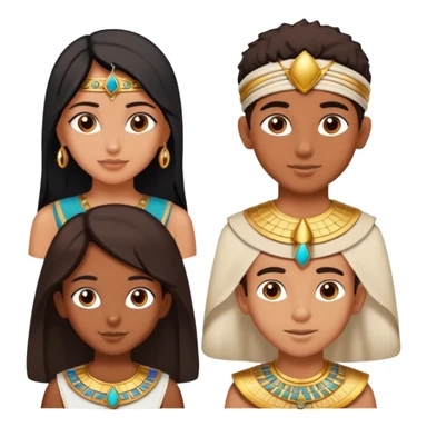 5 bestfriends, 1 indian girl, 1 Egyptian boy, persian girl 1 moroccan boy 1 black boy sticker