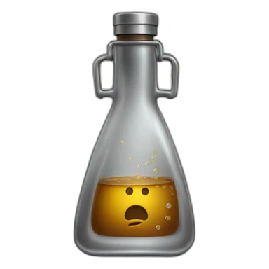 unhealthy flask sticker