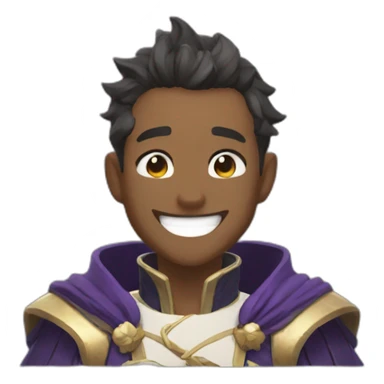 Genshin impact laughing sticker