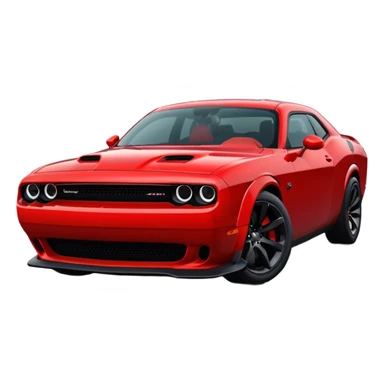 Dodge Challenger hellcat sticker