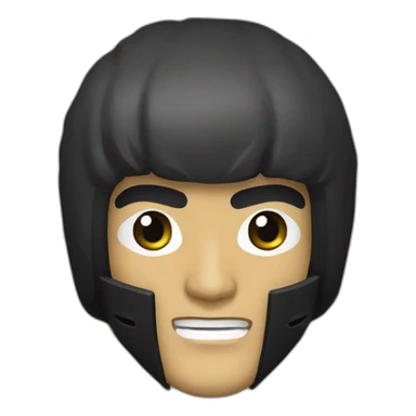 bruce lee ninja mask sticker