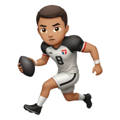 tackling emoji for a defender sticker