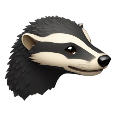 honeybadger, sticker