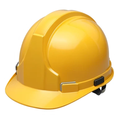 yellow Safety Helmet sticker