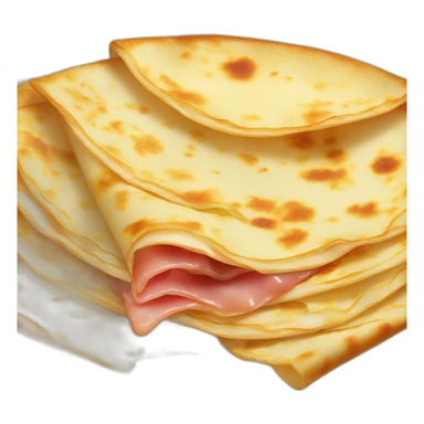 Crêpe jambon œuf  sticker