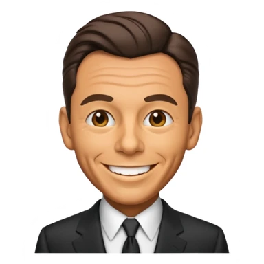 Frank sinatra emoji showing good data sticker
