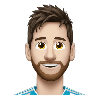 messi argentina sticker