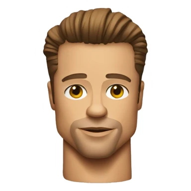 Brad Pitt Tyler Durden sticker