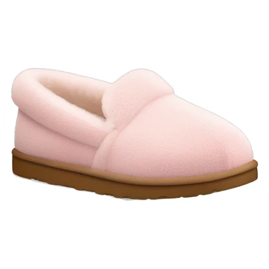 light pink UGG Tasman slippers sticker