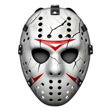 Jason hockey mask sticker