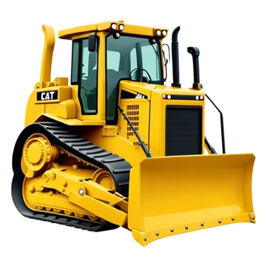 Bulldozer - CAT D6T (Model Year: 2021) (Iconic colour: Yellow) sticker