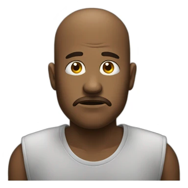 Triste avec des écouteurs  sticker