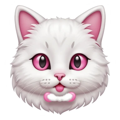 Kitty sending kisses cute sticker