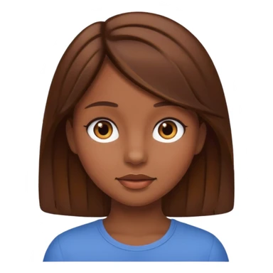 everyday life, food, work, girl, brown hair sticker