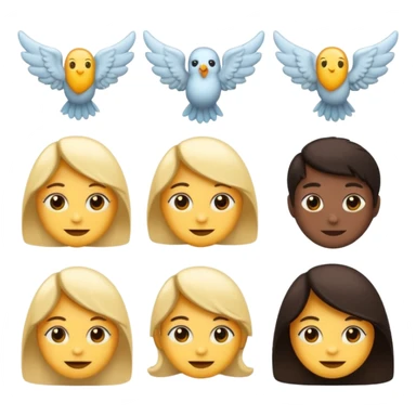 emojis para discord estilo anjo dark diferentes expressões sticker