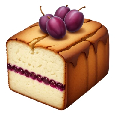 plum cake sticker