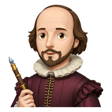 shakespeare sticker