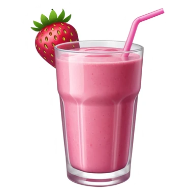 Strawberry smoothie sticker