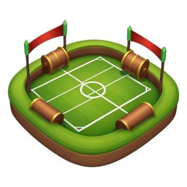 quidditch field sticker