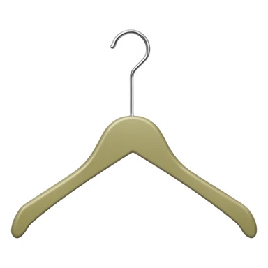 pale olive hanger sticker