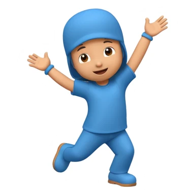 Pocoyo bailando sticker