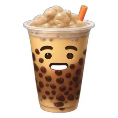 grab some boba sticker