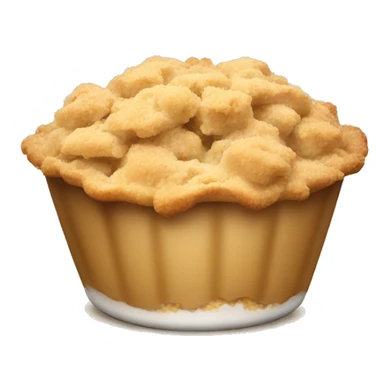 Apple crumble sticker