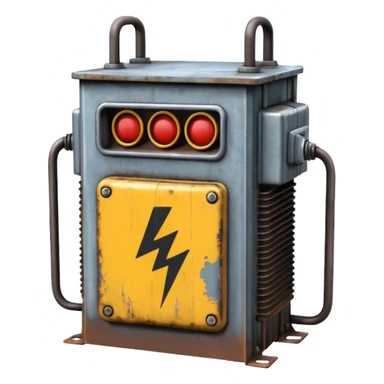 high voltage transformer sticker