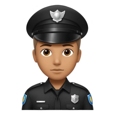 futuristic cop sticker